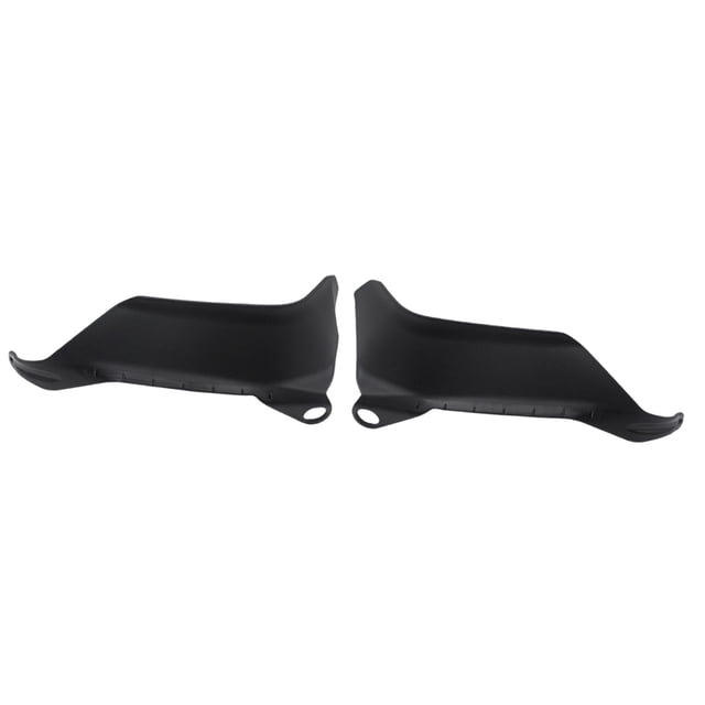 Accesorios para manualidades de motocicleta protector de viento de viento para el viento para Negro