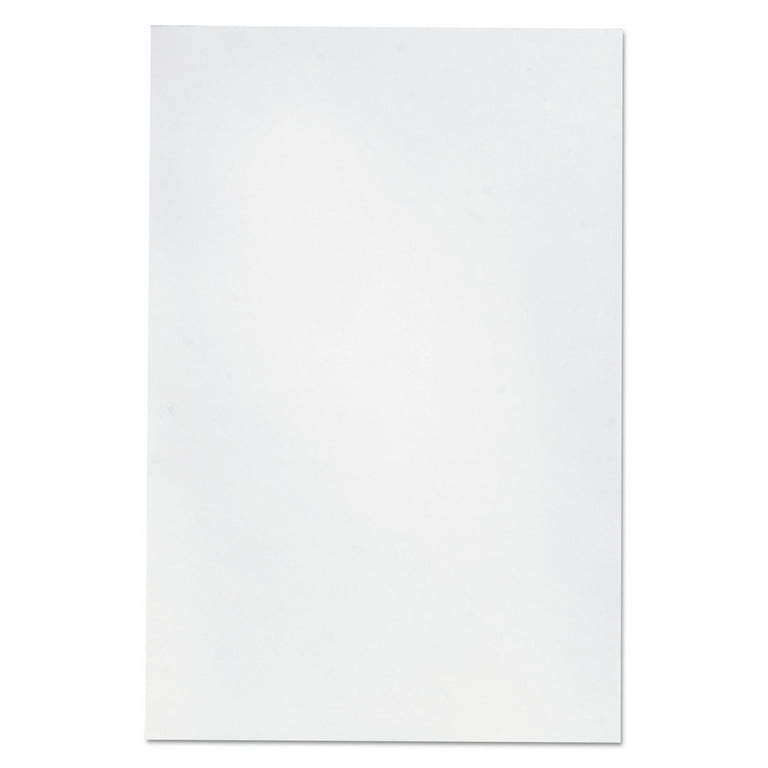 Loose White Memo Sheets, 4 x 6, Unruled, Plain White, 500/Pack