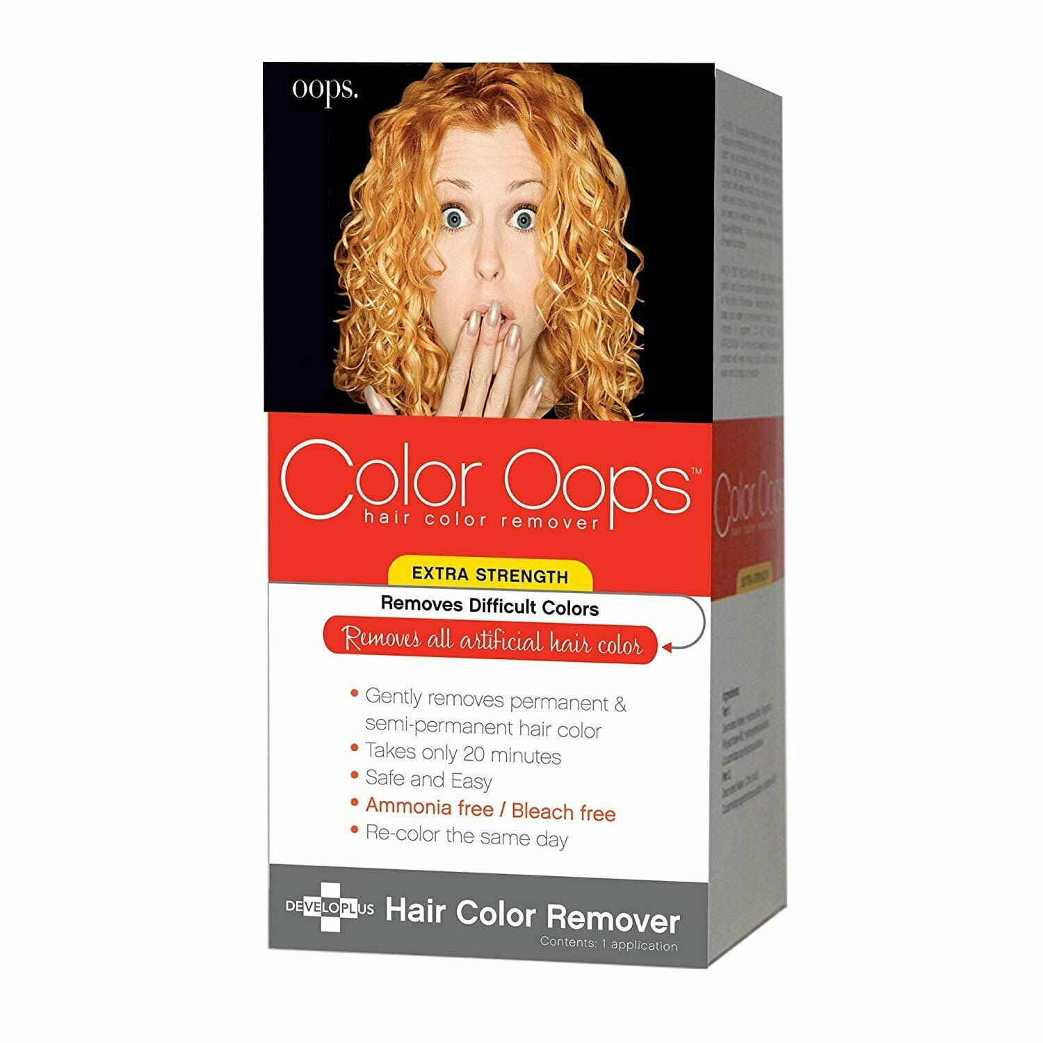 Developlus Color Oops Extra Strength Hair Color Remover BRAND NEW