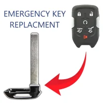 GM 2014 - 2025 Emergency Key / HU100 / 22984995 22984995 5922084