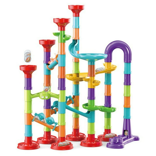 93PCS Children Marble Run Set Interactive Building Block Toy Development Toy