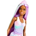 thumbnail image 3 of Barbie Long Hair Princess Doll, Purple Hair, 3 of 6