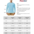 thumbnail image 5 of Mens UPF 50+ UV Sun Protection Shirts Outdoor Long Sleeve SPF Rash Guard for Fishing Hiking Swimming Running, 5 of 5
