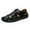 Black, variant on Flat Fisherman Sandals for Women 2026 Summer Pu Leather Hollow out Closed Toe Non- Hand Stitching Wading Sandals
