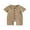 Khaki, variant on Bagilaanoe Newborn Baby Boy Summer One-pieces Short Sleeve Jumpsuit 3M 6M 12M 18M 24M Infant Romper Casual Clothing