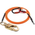 thumbnail image 1 of Protección contra caídas para árboles trepadores, arboristas, abatibles, acero, 2,4 m, 1 of 7
