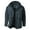 Blue, variant on 2024 Mens Winter Coats Fuzzy Fleece Lined Quilted Jacket Hooded Extra Thick Long Sleeve Drawstring Pocket Button Open Coat Casual Outwear & Jackets Olive Green