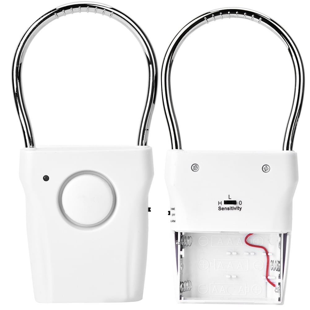 Mgaxyff Vibration Door Alarm, Touch Sensor Alarm,120dB Touch Sensor Door Handle Alarm Anti-theft Vibration Window Burglar Alert Home Security