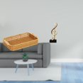 thumbnail image 2 of Cestas de almacenamiento,Cestas de almacenamiento de cocina tejidas con asas hechas a mano,Cestas de pan redondas Bandejas para servir Rectángulo,Figura de escritorio,Escultura de nota musical, 2 of 8