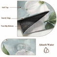 thumbnail image 6 of 2x3 Ft Entryway Area Rug, White Floral Kitchen Rug Runner Washable Floor Mat, Cottagecore Blooms Flower Spring Botanical Non Slip Indoor Door Mat Throw Carpet for Bathroom Living Room Bedroom, 6 of 8