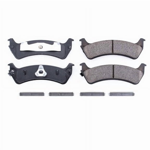PowerStop 17-667A Disc Brake Pad Set Ford (Disc) Disc Brake Pad Set - Rear