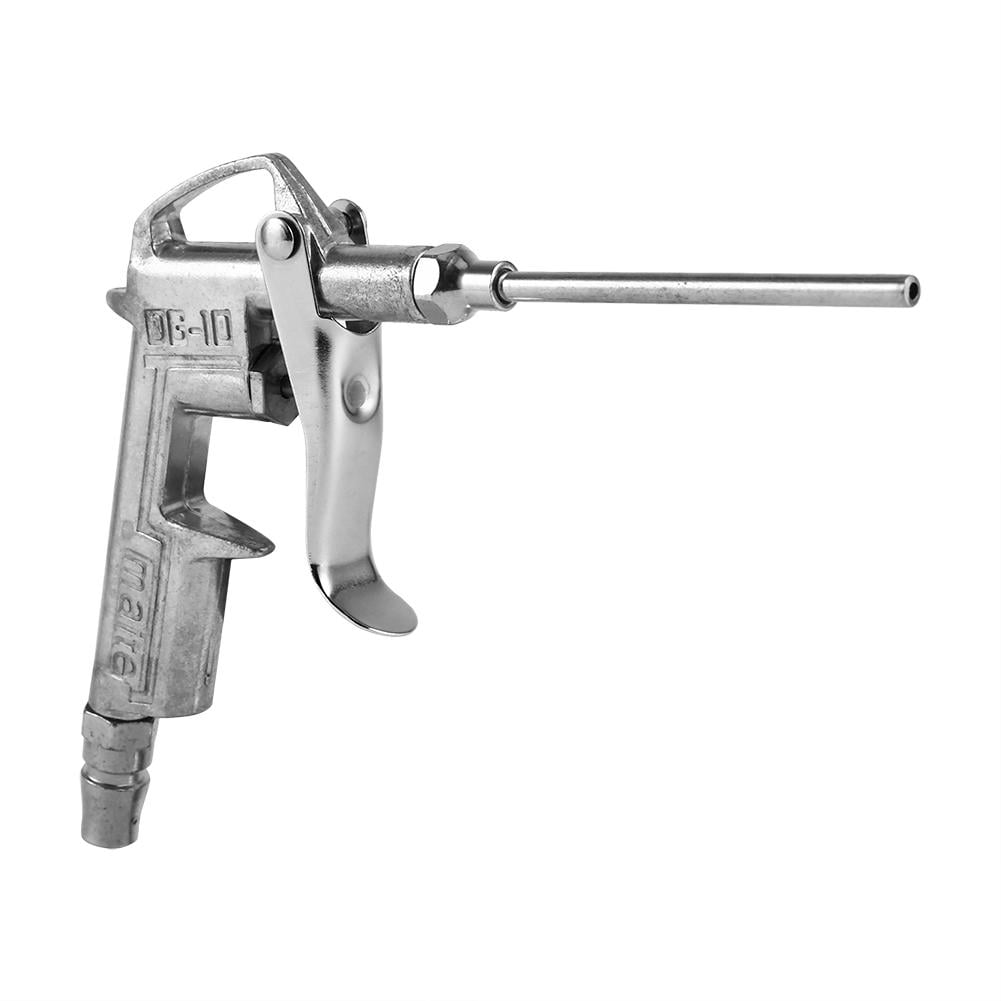 1/4 NPT Air Inlet Angled Aluminum Nozzle Hiltex 31111 24 Pneumatic Air Blow Gun Includes Rubber Tip