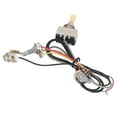 thumbnail image 4 of Electric Guitar Wiring Harness, Prewired Stable Electric Guitar Harness Metal  Texture Widely Compatible Exquisite Workmanship  For Replacement, 4 of 8