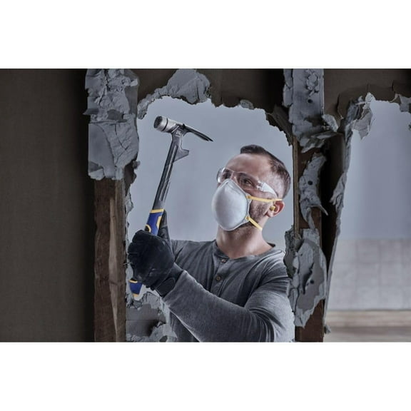 24-Ounce Steel Framing Hammer, Demolition Hammer with Magnetic Nail Starter, Heavy-Duty Tool for Carpentry, Construction, DIY, Workshop, Home, Garage