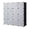 white black, variant on Cube Organizer Stackable Plastic Cube Storage Shelves Design Multifunctional Modular Closet Cabinet with Hanging Rod RT