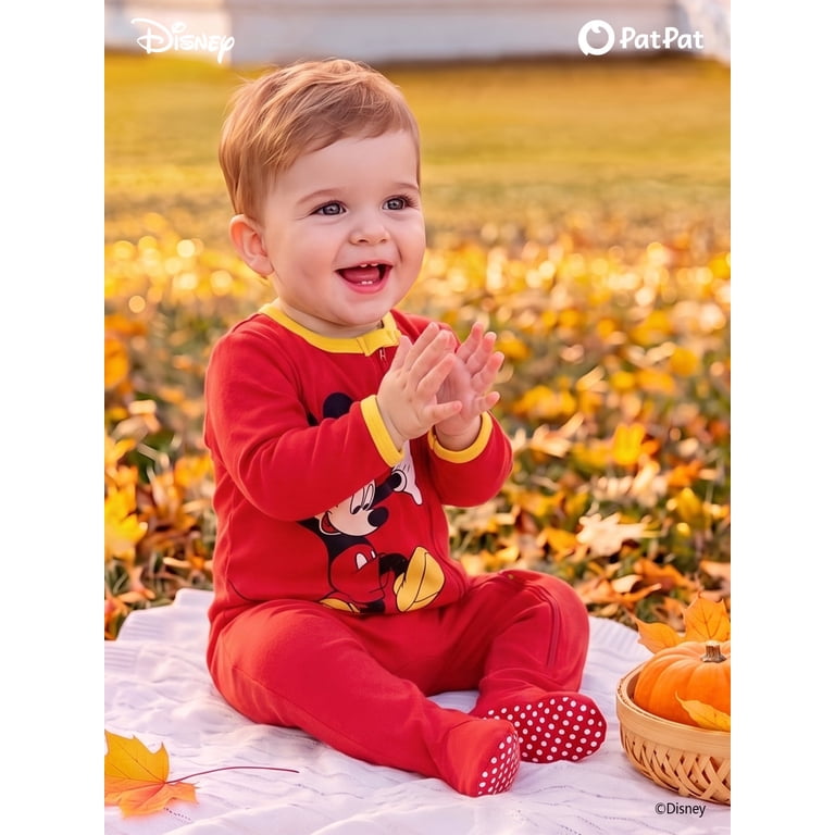 Disney Mickey Mouse Baby Footed Coverall photo 8