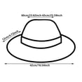 thumbnail image 5 of jiaxiM UPF50+ Mens Sun Hat Wide Brim Fishing Hat Foldable Large Brim UV Protection Sun Hat for Men Women Beach Gardening, 5 of 6