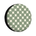 thumbnail image 1 of Balery Daisy Plaid Green Cubiertas para Neumáticos - Protector Resistente para Neumáticos de Camioneta, SUV, Remolque, Camper y RV-14 inch, 1 of 6