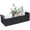 Black, variant on Homaryx Round Paper Rope Storage Basket Wicker Baskets for Organizing with Handle Decorative Storage Bins for Countertop Toilet Paper Basket for Toilet Tank Top Small Baskets,Black
