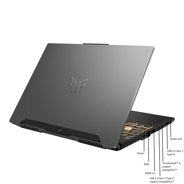 ASUS TUF Gaming F15 (2023) Gaming Laptop, 15.6” FHD 144Hz, 100% sRGB Display, GeForce RTX 4050, Intel Core i5-13500H, 16GB DDR4, 512GB PCIe SSD Gen 4, ASUS TUF Gaming F15 (2023) Gaming Laptop, 15.6” FHD 144Hz, 100% sRGB Display, GeForce RTX 4050, Intel Core i5-13500H, 16GB DDR4, 512GB PCIe SSD Gen 4,