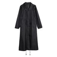 thumbnail image 1 of Chaqueta Cortavientos con Capucha de Manga Larga para Mujer Chaqueta Impermeable Resistente Al Agua para Exteriores - Negro L SM SunniMix impermeables con capucha para mujer, 1 of 8