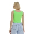 thumbnail image 2 of Lookus Womens Mercan Button Crop Top, 2 of 3