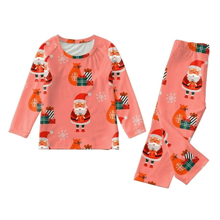 

Family Matching Clothing Christmas Pajamas Childrens Matching Outfits Set