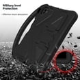 thumbnail image 5 of TECH CIRCLE for iPad Air 11 Inch M2 2024/iPad Pro 11 inch 2024 M4 Kids Case with Pencil Holder, Kiddie Lightweight Shockproof Full-Body Handle Stand EVA Tablet Protective Kids Friendly Case,Black, 5 of 6