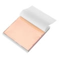 thumbnail image 1 of Uxcell 100 Pcs Hojas de Oro 5.5" x 5.5" Hojas de Foil para Manualidades Oro Rosa, 1 of 6