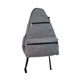 thumbnail image 3 of Mochila de bádminton, bolsa de tenis, mochila de tenis para pelotas, palas, botellas y zapatos. Gris, 3 of 8