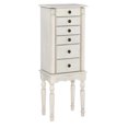thumbnail image 1 of Audrey Jewelry Armoire, Off-White, 1 of 9