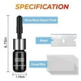 Windshield Repair Agent 3ml Fastacting Repair Tool Kit For Window