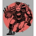 thumbnail image 2 of Boy's Marvel Classic Iron Man Graphic Tee Athletic Heather X Large, 2 of 5