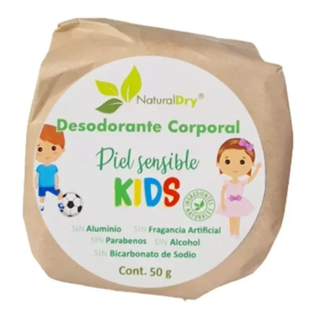 Desodorante Sólido Repuesto Naturaldry Kids Piel Sensible