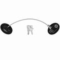 thumbnail image 2 of Seguridad Para Bebés Y Niños, Cable De Seguridad Para Abrir La Cerrado De La Puerta Del Refrigerador De La Ventana Negro, 2 of 7