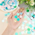 thumbnail image 3 of 1Set 1250Pcs 7 Color Large Sequins with Hole PVC Laser Round Paillettes 0.8 Inch Colorful Sequins Craft Paillettes Loose Sequins for Jewelry Making DIY Sewing Crafts, 3 of 7