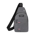 thumbnail image 2 of Bolso de pecho para hombre, mochila de pecho, mochila para correr, pescar, montar , ir de compras, senderismo, 2 of 8