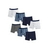Little Star Organic Boys Boxer Briefs Underwear, 7Pk, Size 6-20