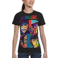 thumbnail image 5 of Gorillaz Youth T-Shirts Graphic Shirts Blouse For Teen Boys Girls Casual Short Sleeve Tee Tops X-Small, 5 of 6