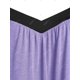 thumbnail image 3 of Camiseta de Talla Grande de Encaje de Ganchillo Irregular Rosegal  Mangas largas de talla grande, 3 of 4