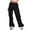 Black, variant on Patlollav Womens Workwear Pants Multiple Pockets Wide Leg Pants Straight Leg Pants