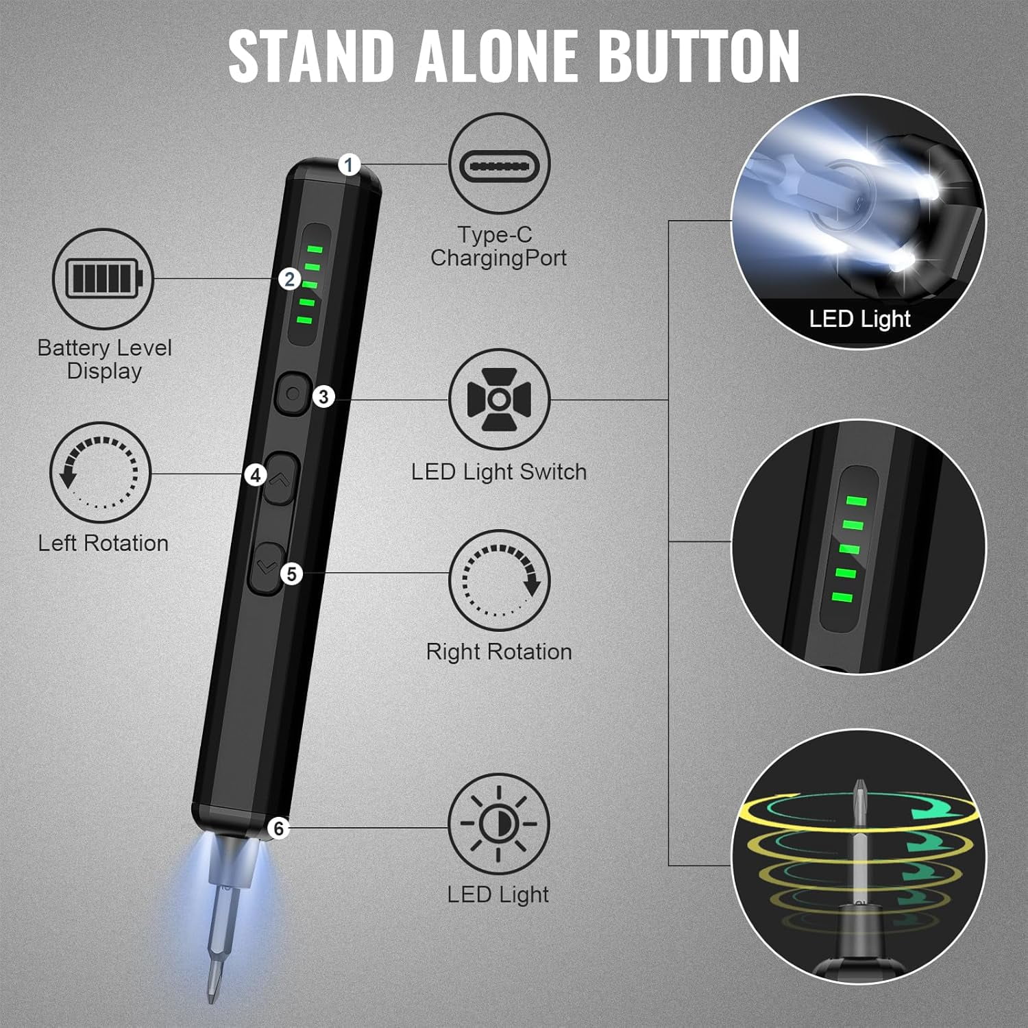 Mini Electric Screwdriver, 3.7V Precision Screwdriver Set Cordless Screwdrivers Rechargeable 72 In 1 Magnetic Bit Repair Tech Tool Kit for Electronics Computer Phone Laptop Camera RC Car Watch Glasse