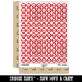 thumbnail image 2 of Pixel Digital Skull 200+ Round Stickers - Red - Gloss Finish - 0.50" Size, 2 of 3