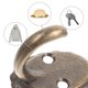 thumbnail image 3 of unbranded 10Ud De Metal Verde Oliva Para Colgar Llaves Y Ropa Con Fijación A Tornillo, 3 of 5