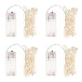 thumbnail image 1 of 4pcs Beads String Lights White Pearls DIY Attractive Decorative Plastic Metal Low Voltage LED String Lights, 1 of 14