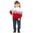thumbnail image 1 of Chandail Assorti de Noël pour la Famille, Col Roulé Flocon de Neige, Manches Longues, Tricoté, 1 of 5