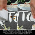 thumbnail image 3 of 2 Pcs Anti Fatigue Kitchen Mat Set Pvc Kitchen Floor Mat Waterproof Standing Mats,40*60+40*110cm,black, 3 of 5