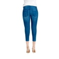 thumbnail image 2 of Bluberry Women's Pull On Cropped Leg Claudia Medium Wash Indigo Denim Size 14, 2 of 2
