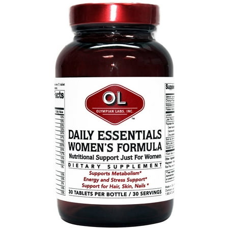 Olympian Labs - Daily Essentials pour les femmes, 30ct