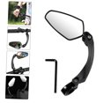 thumbnail image 4 of Milisten 1Pc Stylish Black Rotatable Bike Rearview Mirror Easy Detach Handlebar Mirror for Cycling, 4 of 8